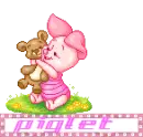 Piglet blinkie