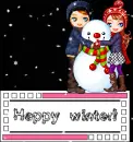 Happy winter blinkie