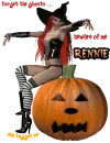 Forget the ghosts . . . beware of me - Rennie