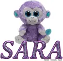 Sara Purple Monkey