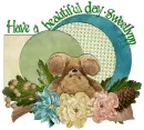 Upside Down Bear- Sweetlynn