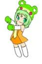 Frog hat girl