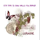 TIME TO SAY HELLO - LORAINE