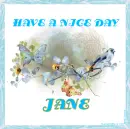 HAVE A NICE DAY - JANE