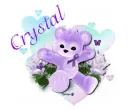 Rett Syndrome Bear - Crystal