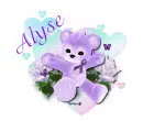 Rett Syndrome Bear - Alyse