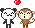 Panda and monkey