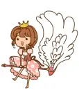 Kawaii angel princess