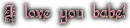 I love You 