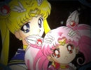 Sailor Mini Moon and Super Sailor Moon