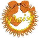 Candy Corn Wreath - Daisy
