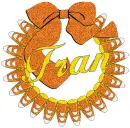 Candy Corn Wreath - Fran
