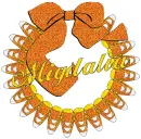 Candy Corn Wreath - Migdalia