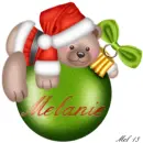 Melanie -Green Teddy Bear Bulb