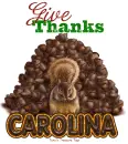 Carolina Give Thanks Squirrel