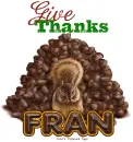 Fran Give Thanks Squirrel