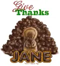 Jane Give Thanks Squirrel