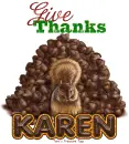 Karen Give Thanks Squirrel