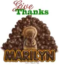Marilyn Give Thanks Squirrel
