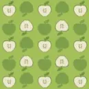 Green Apple Tiled Background