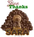 Sara Give Thanks Squirrel