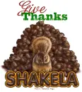 Shakela Give Thanks Squirrel