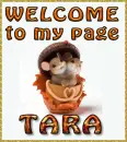 Welcome to my page Tara
