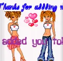 added you to