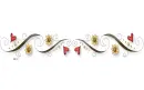 Fall Leaves and heart divider