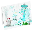 Frosty winter/teal