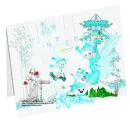 Frosty winter/teal/Melaine