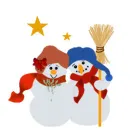 Snow Couple