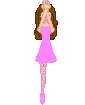 Brunette silent ballerina