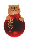 Cat with Ornament