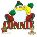 Connie - Fat Snowman - Present - Bear