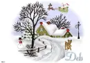 Deb -Christmas Scene