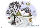 Jessica -Christmas Scene