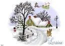 Loraine -Christmas Scene