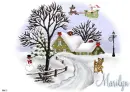 Marilyn -Christmas Scene