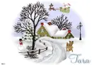 Tara -Christmas Scene