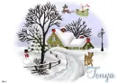 Tonya -Christmas Scene