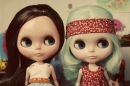 Blythe doll friends