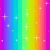 Sparkly Rainbow