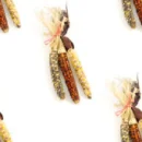 Indian corn tiled background