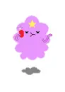 Floating Lumpy Space Princess