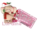 Happy holidays pig/Loraine