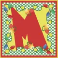 Letter m lights