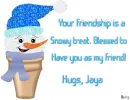Jaya -Your friendship is a...
