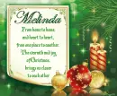 Christmas - Melinda