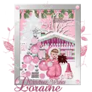 Christmas wishes,pink/Loraine